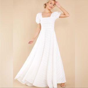Loveshackfancy white dress size 8